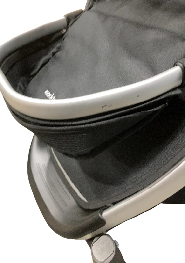 Mockingbird Single 2.0 Stroller, 2025, Bloom, Silver With Penny Leather, Watercolor Drops - Image 6