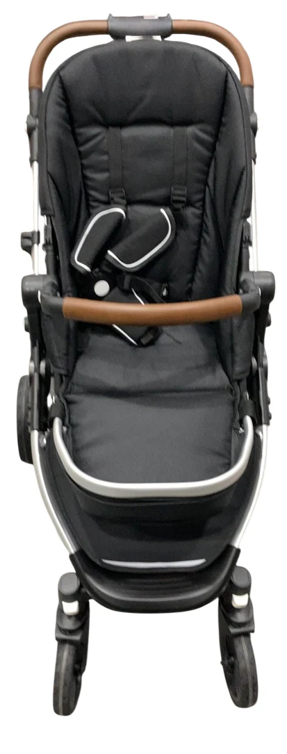 Mockingbird Single 2.0 Stroller, 2025, No Canopy, No Canopy, Silver With Penny Leather - Image 2