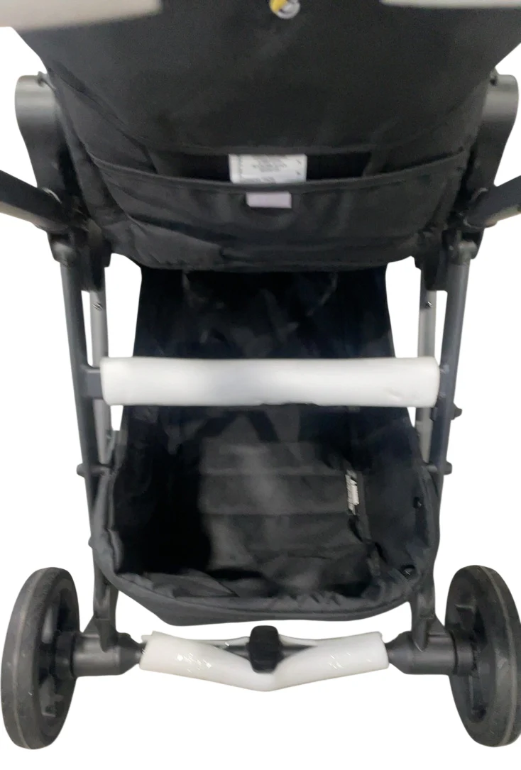 Mockingbird Single 3.0 Stroller, 2025, Charcoal with Penny Leather, Solid Black - Image 7