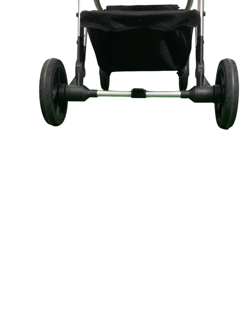 Mockingbird Single to Double 2.0 Stroller, 2023, Black, Silver With Penny Leather, Watercolor Drops - Image 6