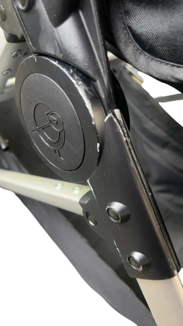 Mockingbird Single to Double 2.0 Stroller, 2023, Black, Silver With Penny Leather, Windowpane - Image 9