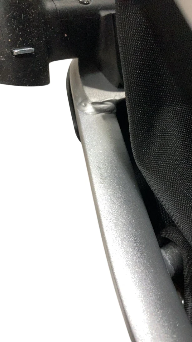 Mockingbird Single to Double 2.0 Stroller, 2025, Silver With Penny Leather, Sky, Windowpane - Image 6