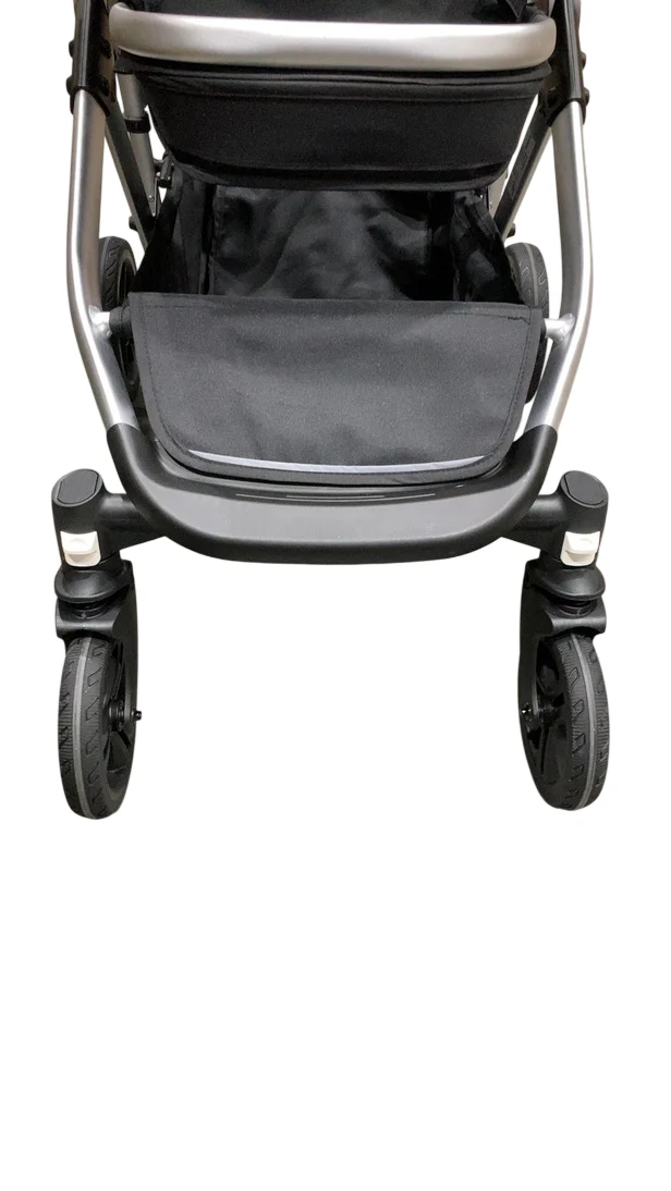 Mockingbird Single to Double 2.0 Stroller, Sea, Windowpane, Silver With Penny Leather, 2025 - Image 7