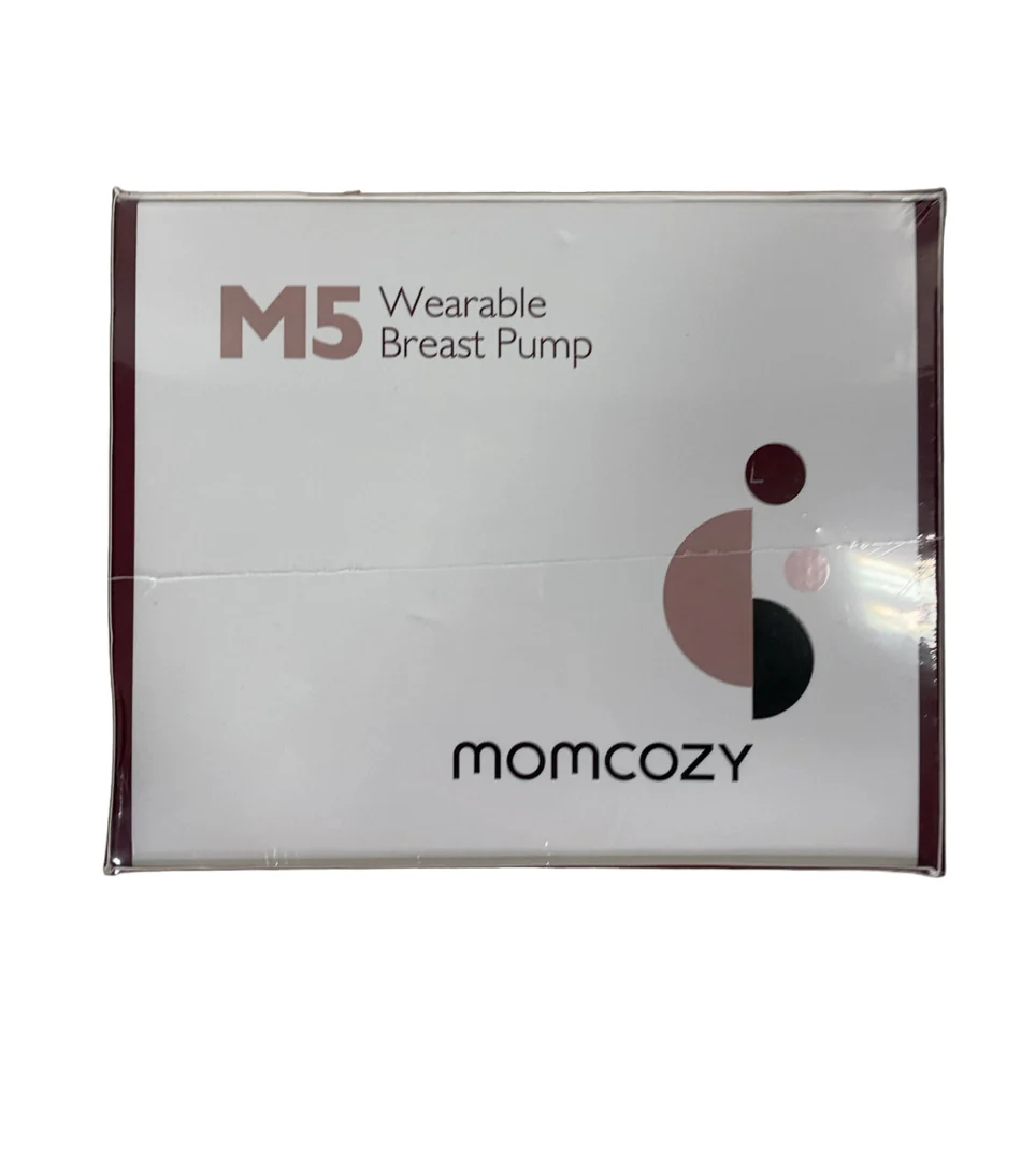 Momcozy All-in-one M5 Double Wearable Breast Pump, Quill Grey - Image 3