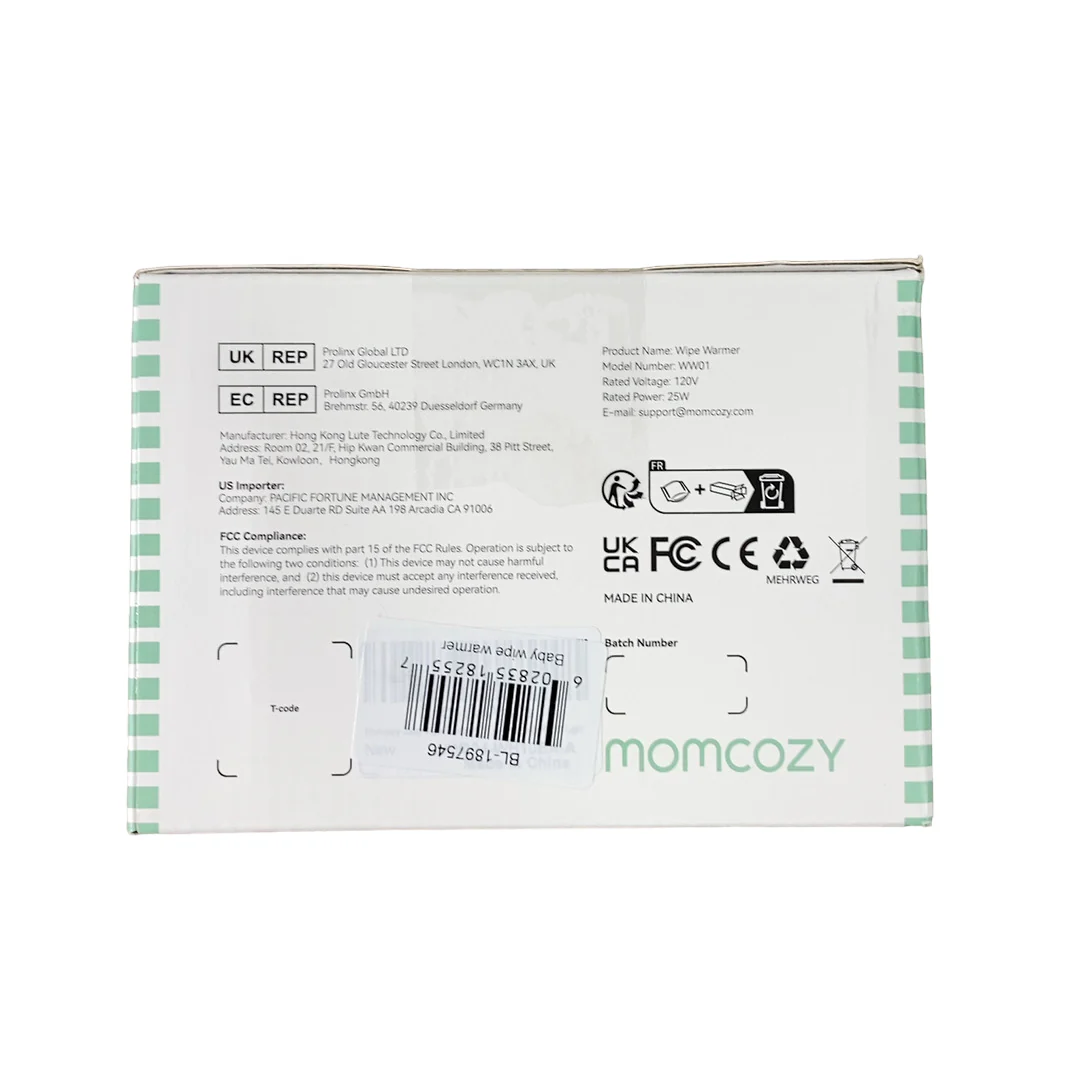 Momcozy Baby Wipe Warmer, WW01 - Image 3
