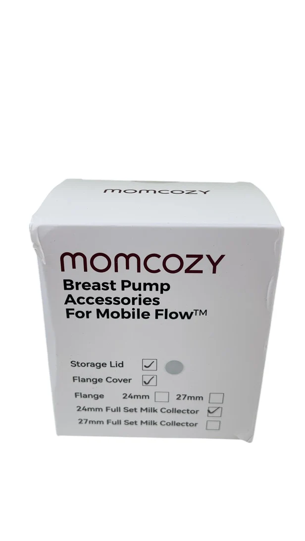Momcozy Mobile Flow Hands-Free Breast Pump M9, Cozy Red, Double - Image 4
