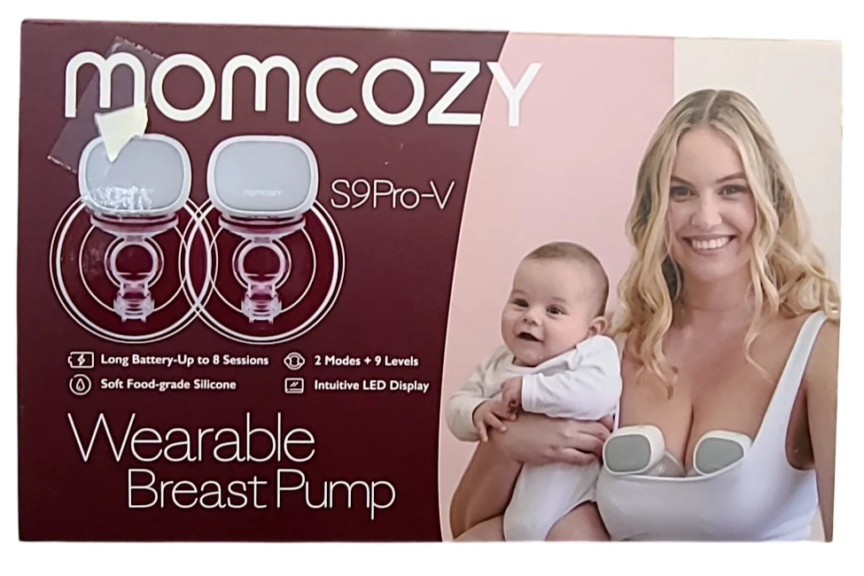 Momcozy S9 Pro Double Wearable Breast Pump, Gray - Image 2