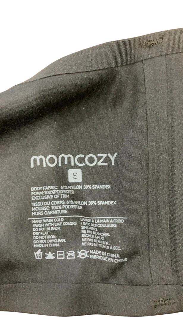 Momcozy Ultra Soft & Omni Maternity Nursing Bra (2 Pack), Beige/Black, Small - Image 3