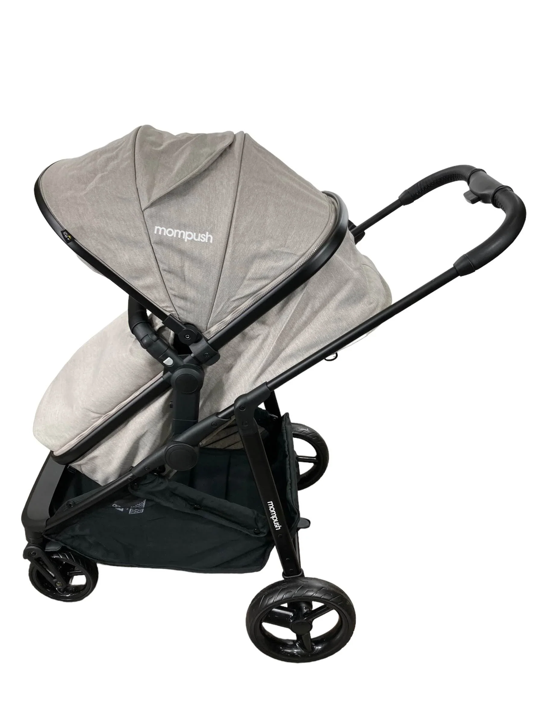 Mompush Wiz Stroller, 2025, Khaki - Image 3
