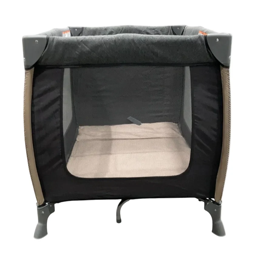 Monbebe Play Yard with Full-Size Rocking Bassinet, Castle Point - Image 2