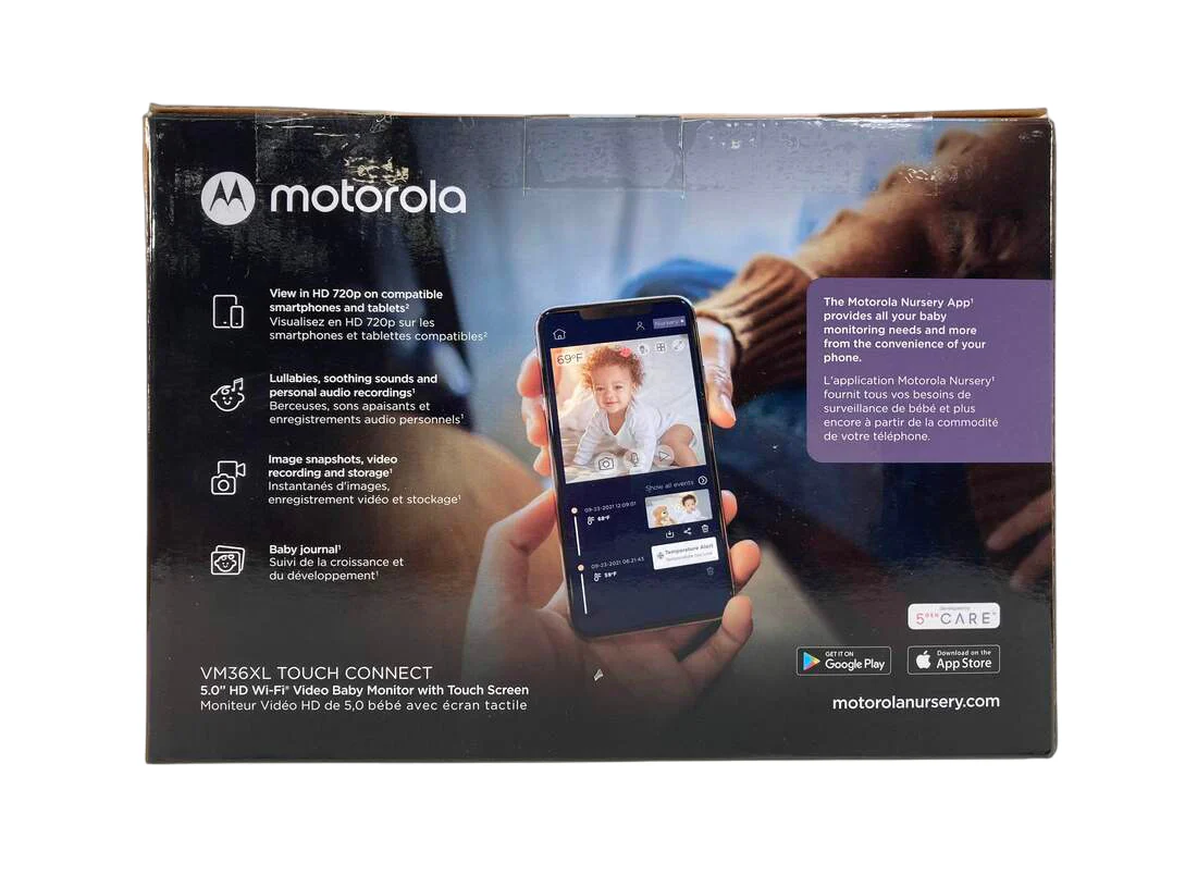 Motorola VM36XL Touch Connect Baby Monitor, 1 - Image 3