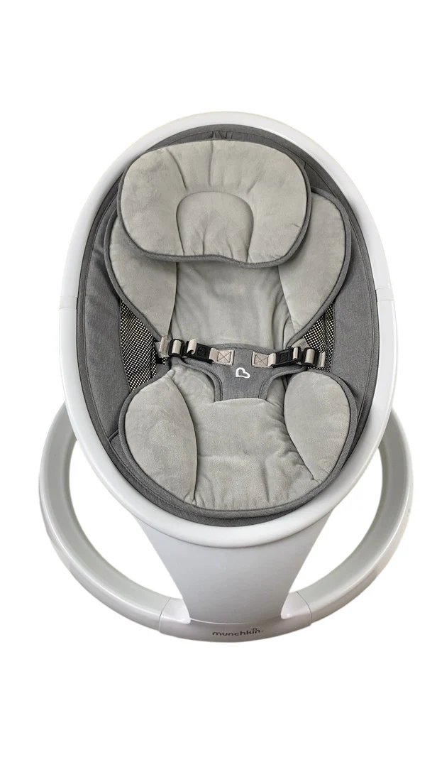 Munchkin Bluetooth Enabled Baby Swing, White - Image 3