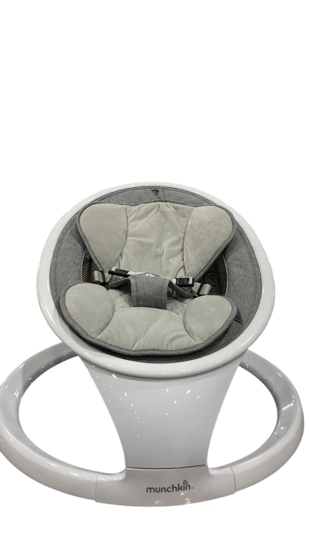 Munchkin Bluetooth Enabled Baby Swing, White - Image 3