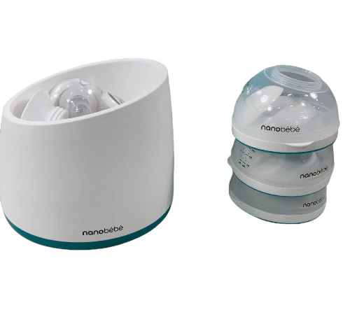 Nanobébé Breastmilk Bottle Starter Set, Teal - Image 2