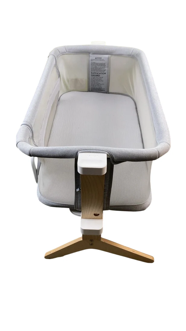 Newton Bassinet And Bedside Sleeper, Grey/Birch - Image 3