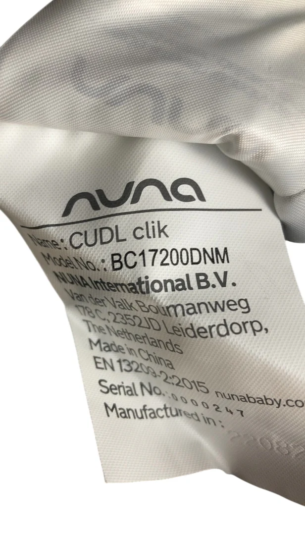 Nuna Cudl Clik, denim - Image 6