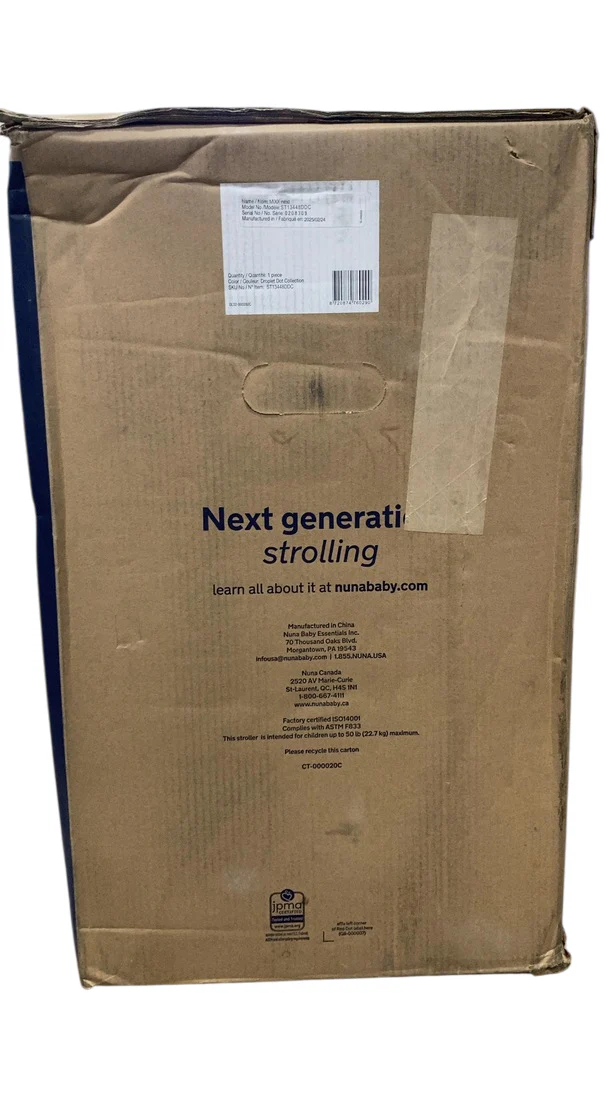 Nuna MIXX Next Stroller, Droplet Dot, 2025 - Image 5