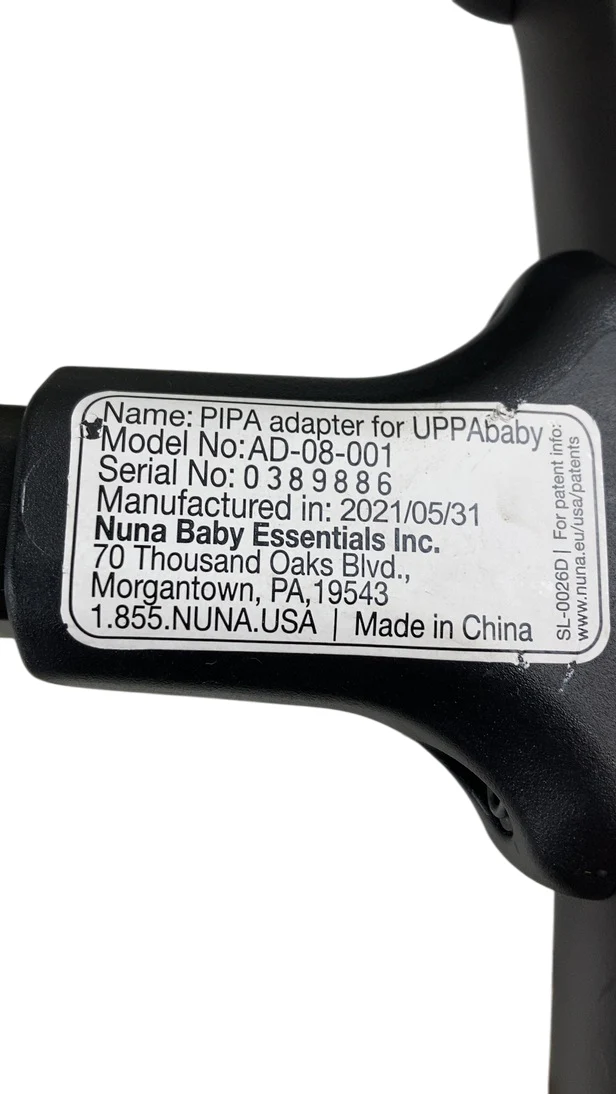 Nuna Pipa Adapter For Uppababy, 2021 - Image 5