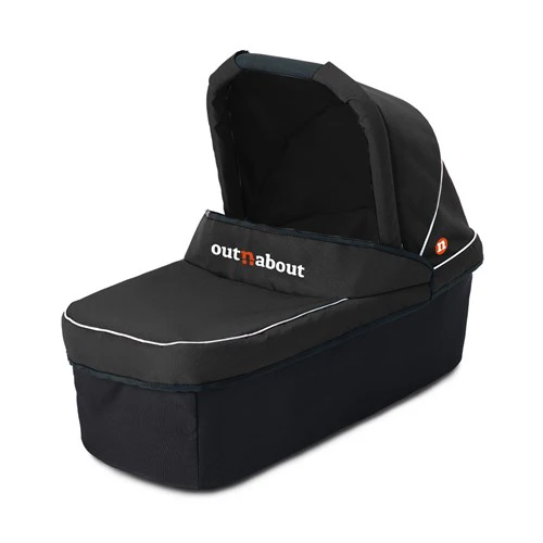 Out N About Nipper V5 Double Carrycot, Summit Black