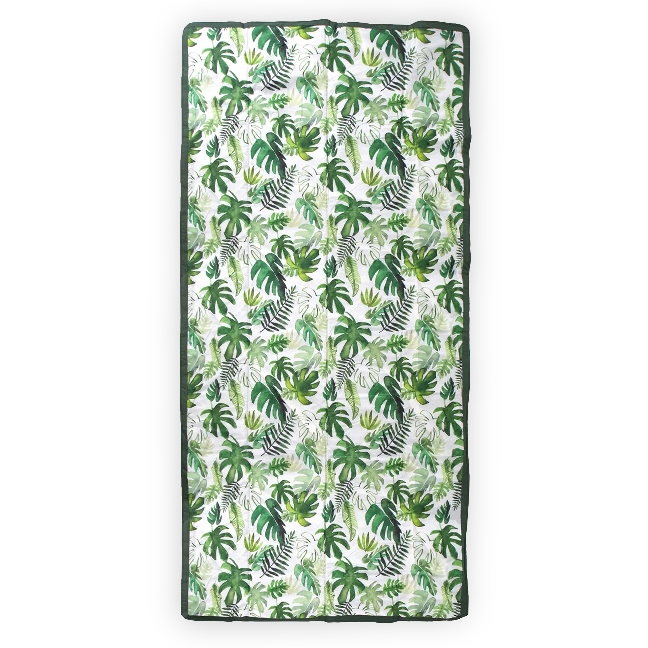 Little Unicorn Outdoor Blanket - Tropical Leaf - Image 4
