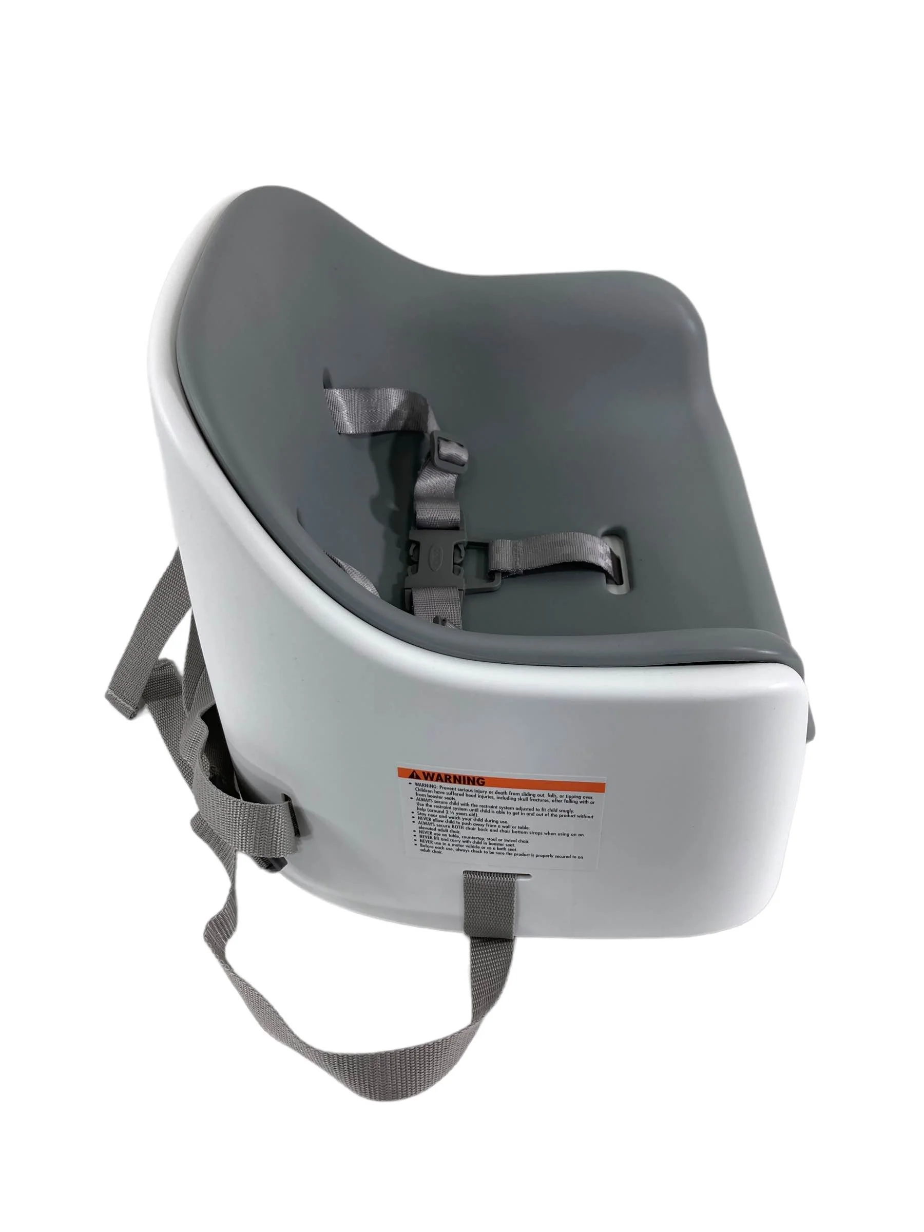 OXO Tot Nest Booster Seat With Straps, Gray - Image 2