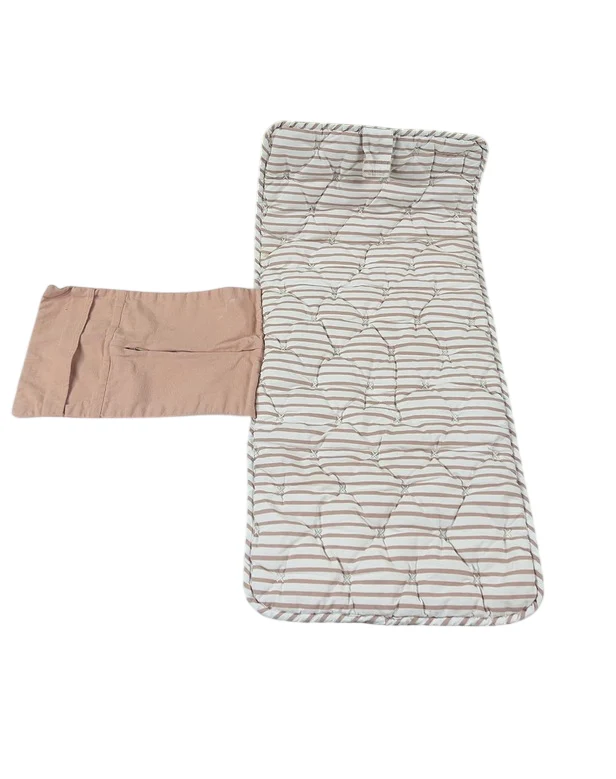 Pehr On The Go Changing Pad, Stripes Away Rose Pink - Image 4