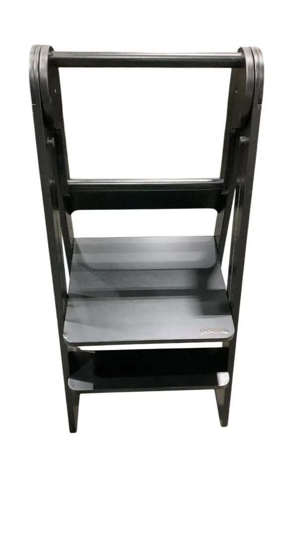 Piccalio Foldable Toddler Tower, Black - Image 2