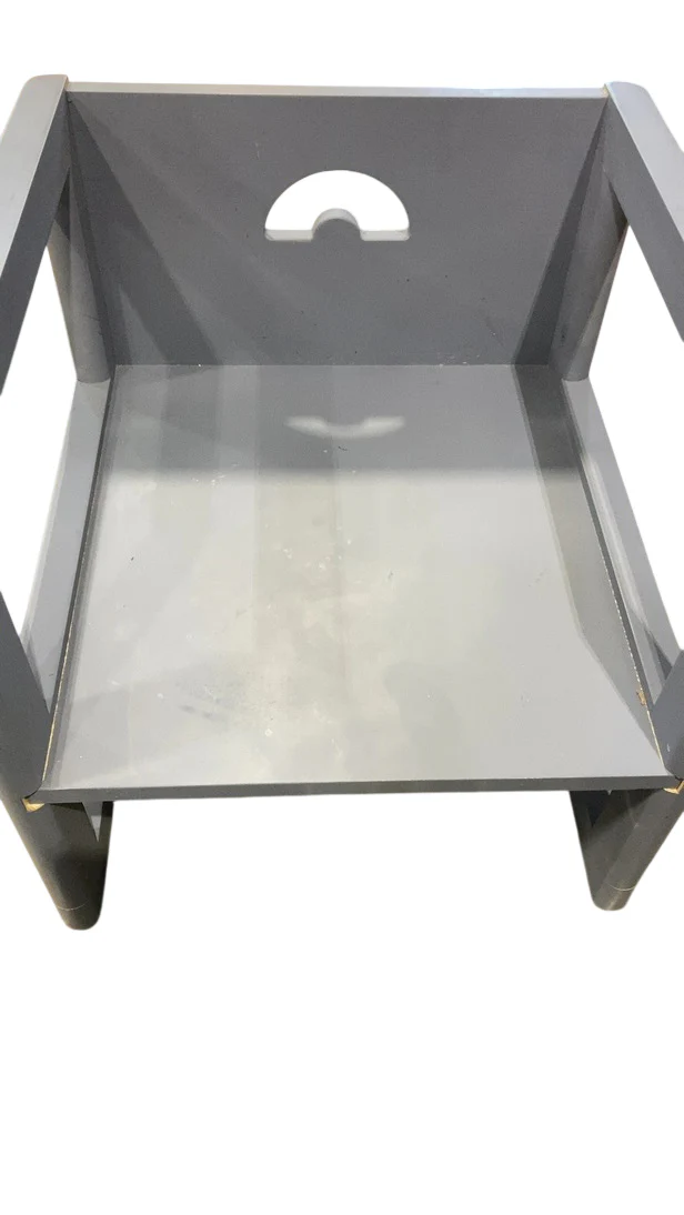 Piccalio Reversible Chair, Single, Slate Blue - Image 2