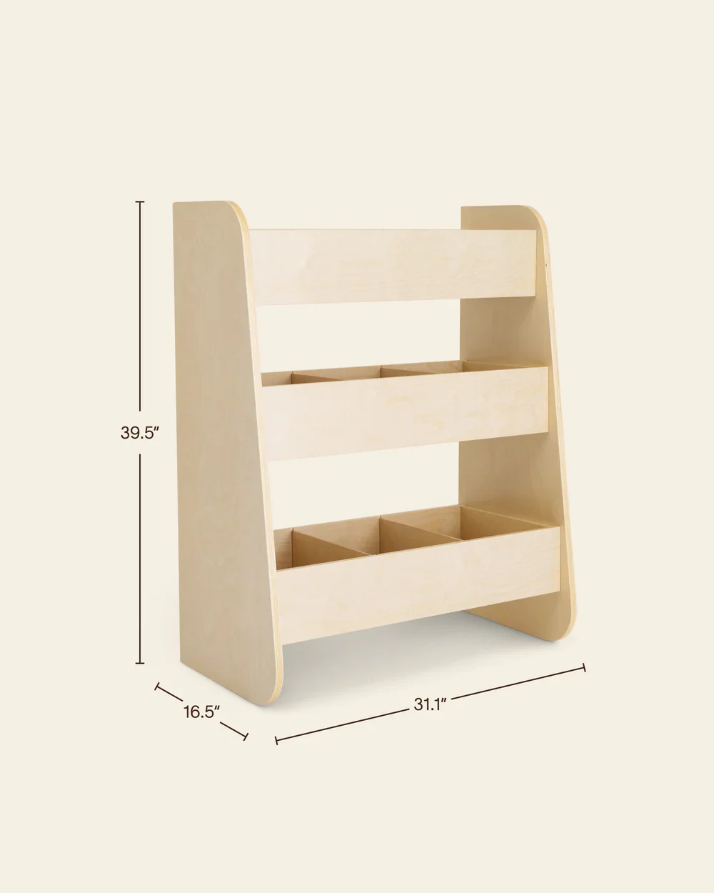 Piccalio Toy Organizer, Natural - Image 3