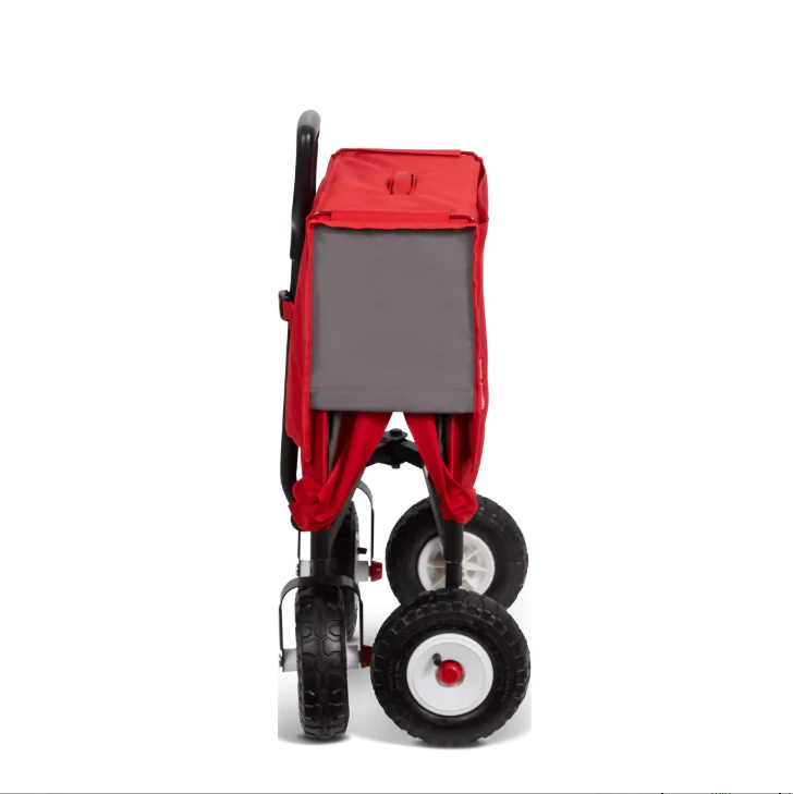 Radio Flyer 3-in-1 All-Terrain Wagon with Canopy( 3927), Red - Image 4