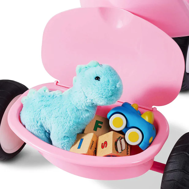 Radio Flyer 4-in-1 Stroll 'n Trike, Pink, Build a Trike (477) - Image 4