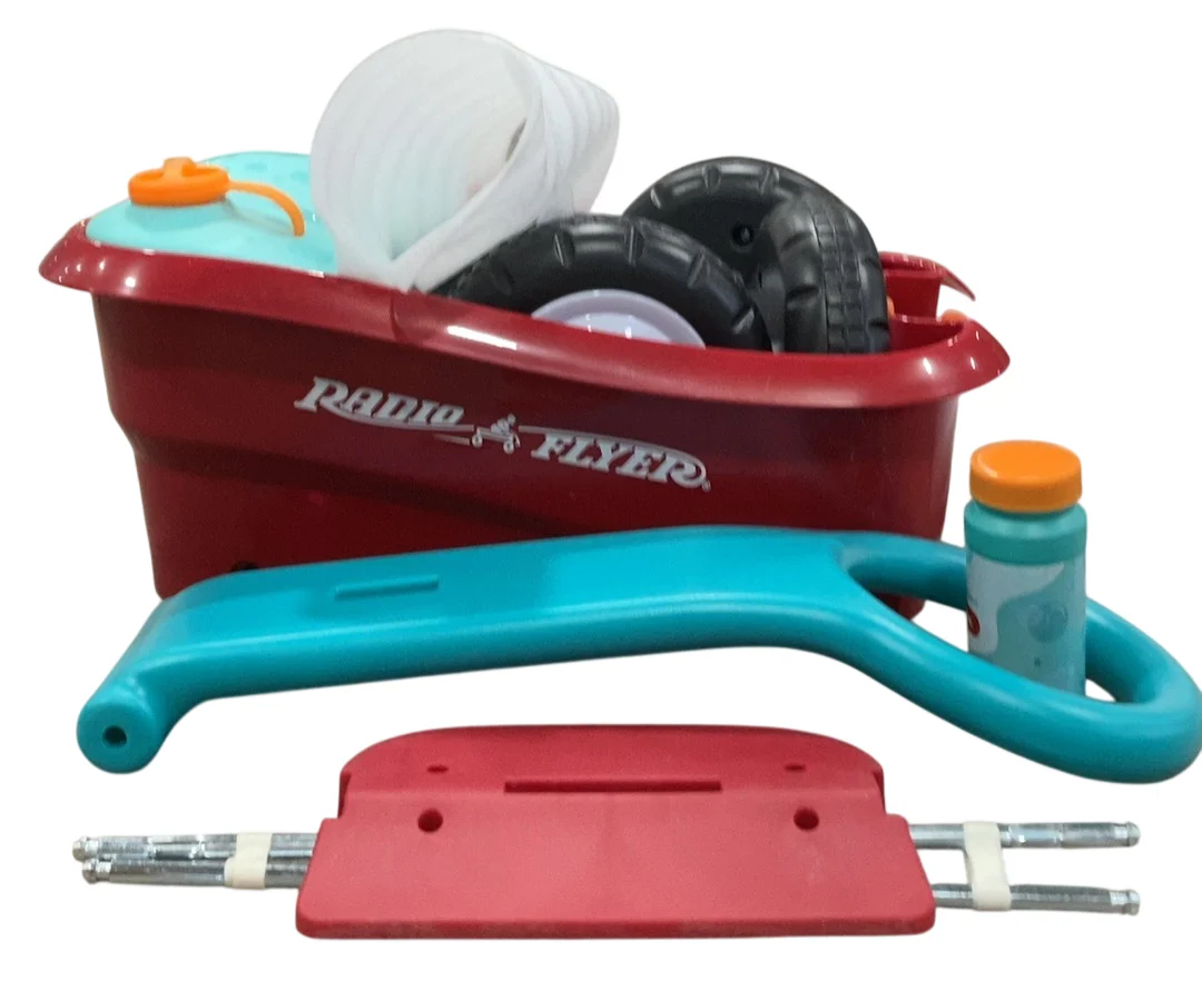 Radio Flyer Bubble Buddy Walker Wagon, Red - Image 2