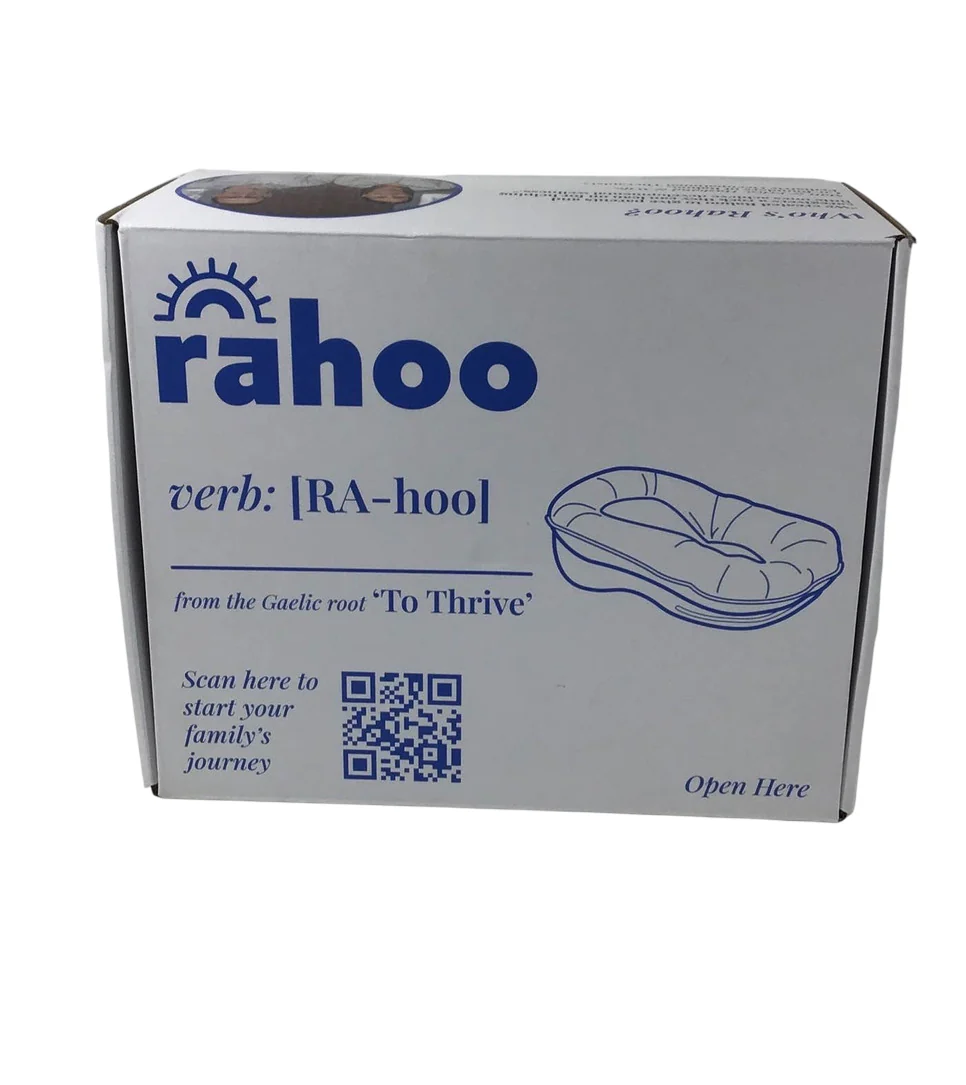 Rahoo Baby Learn & Lounge Original 3-in-1 Newborn Lounger, Space Gray - Image 2
