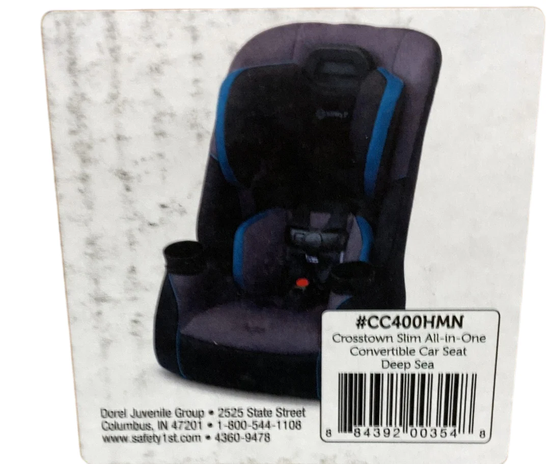 Safety 1st Crosstown Slim All-in-One Convertible Car Seat, 2024, Deep Sea - Image 8