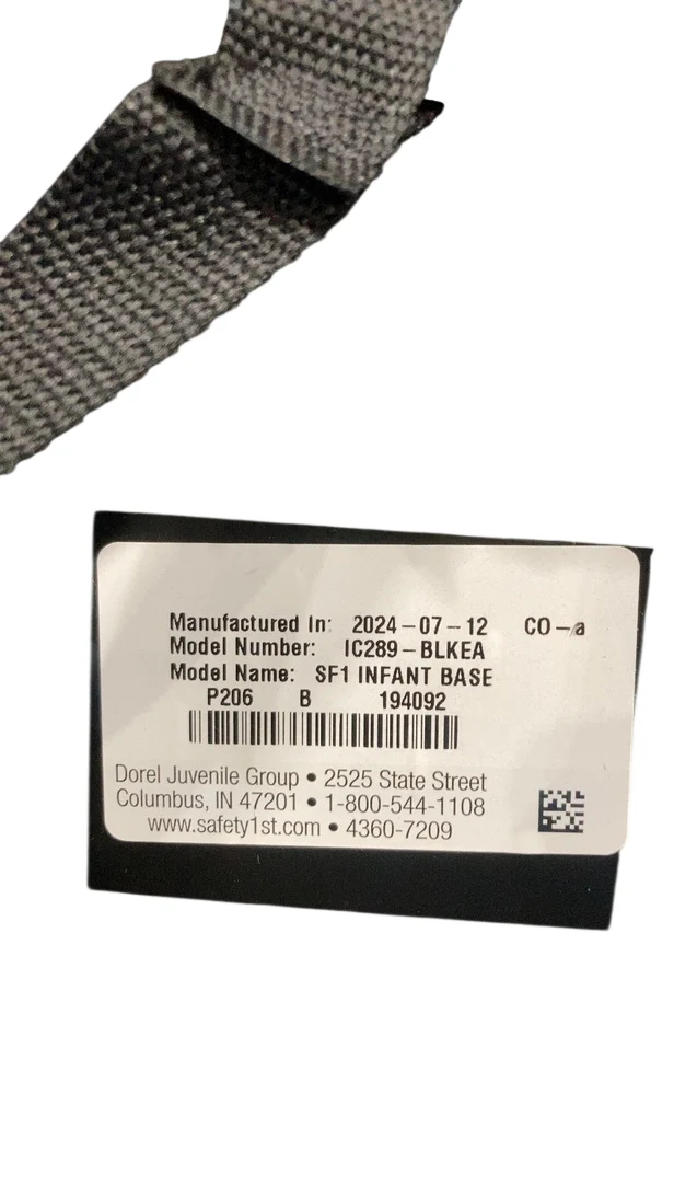 Safety 1st onBoard Insta-Latch Infant Car Seat Base, 2024 - Image 3