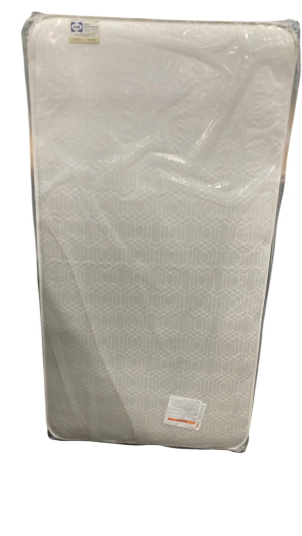 Sealy Posturepedic Grace 2-Stage Waterproof Standard Crib Mattress, Grey - Image 2