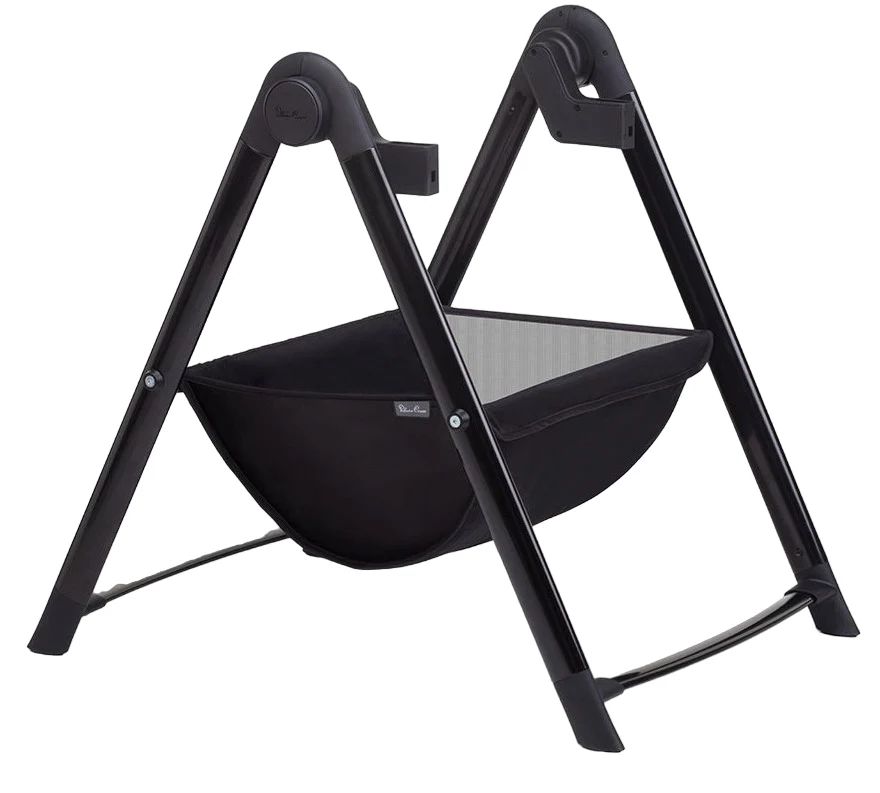 Silver Cross Bassinet Stand, Black, Wave and Coast