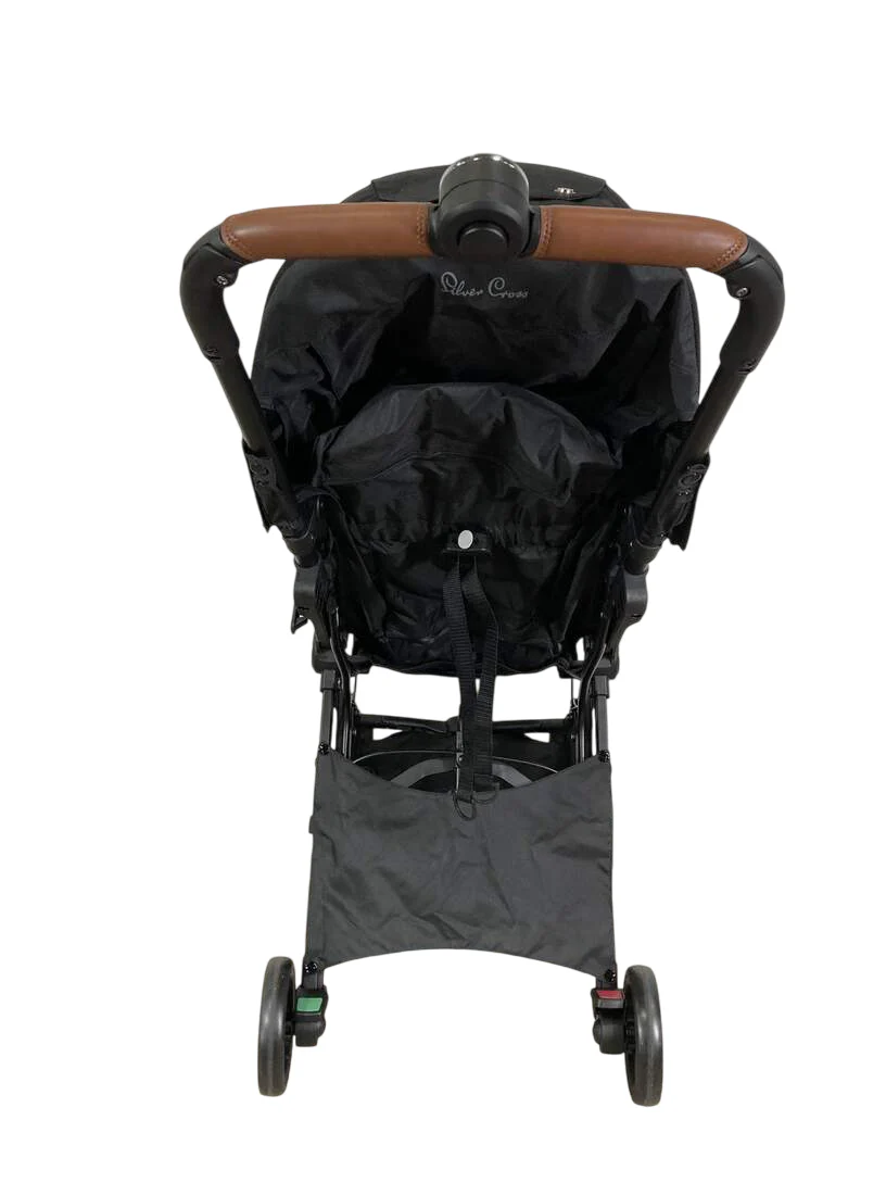 Silver Cross Jet 3 Super Compact Stroller, 2022, Black - Image 4