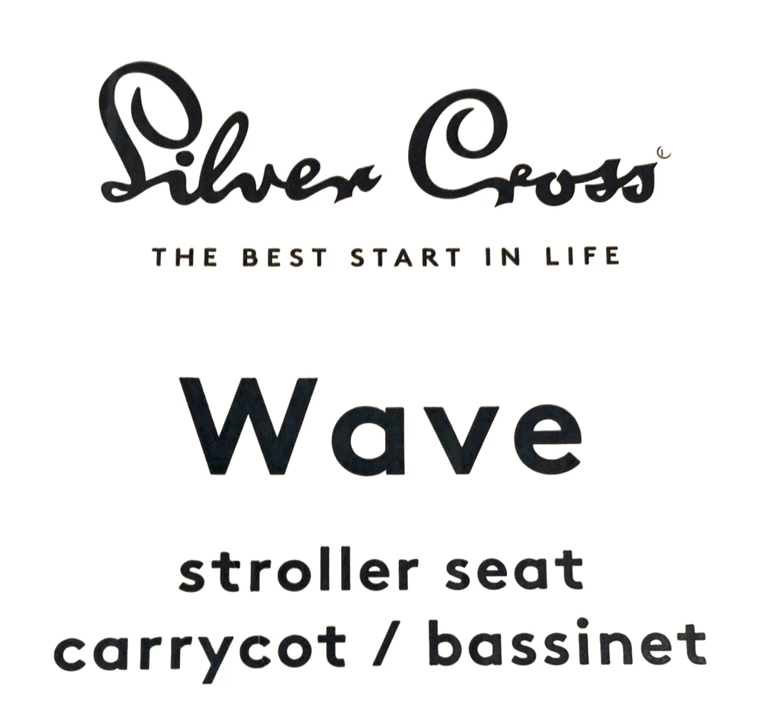 Silver Cross Wave Stroller Seat and Carry Cot Bassinet, Midnight - Image 9