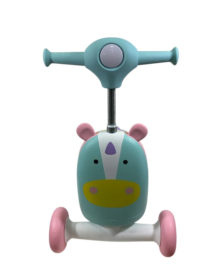 Skip Hop 3 In 1 Ride On Scooter, Unicorn - Image 2