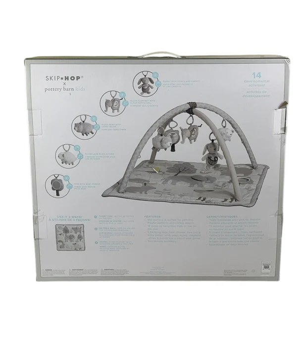 Skip Hop for Pottery Barn Activity Gym Playmat, Animal Friends - Image 3