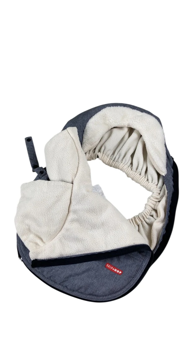 Skip Hop Stroll And Go Car Seat Cover, Heather Gray - Image 4