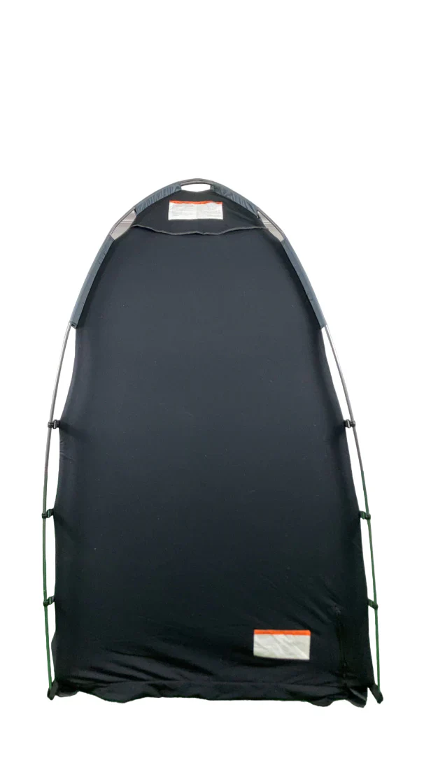 SlumberPod 3.0 Sleep Canopy, Black with Gray Accents - Image 3