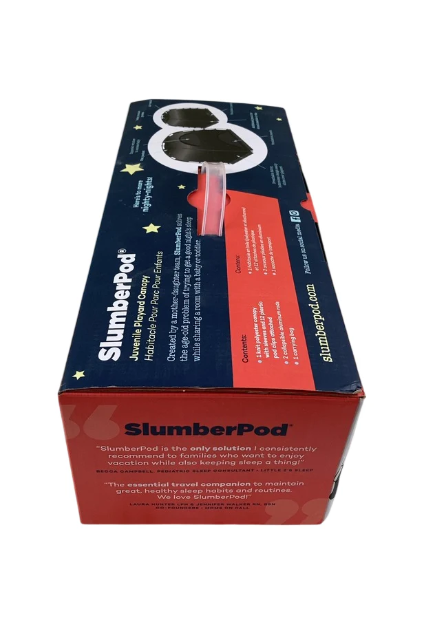 SlumberPod 3.0 Sleep Canopy, Black with Gray Accents - Image 3