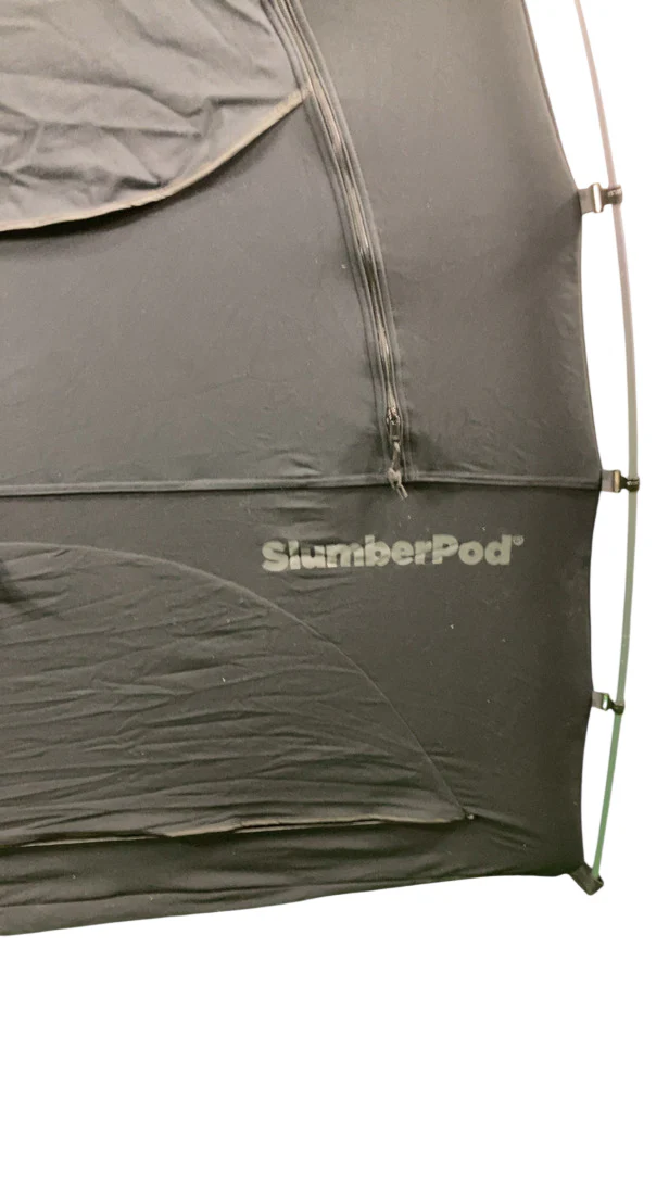 SlumberPod 3.0 Sleep Canopy, Black with Gray Accents - Image 4