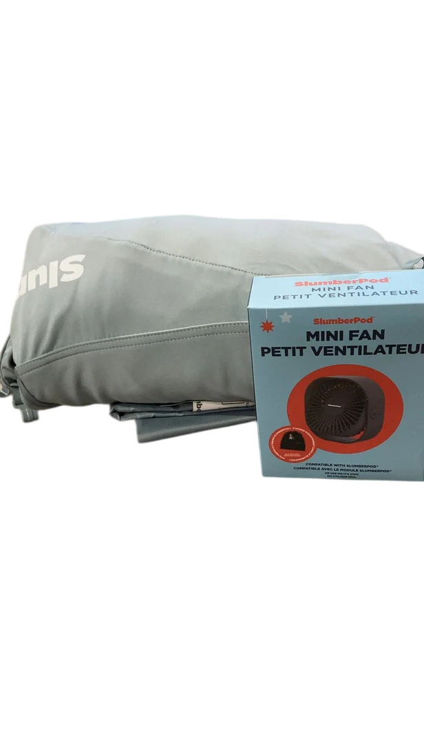 SlumberPod 3.0 Sleep Canopy with Fan, Slate Blue - Image 2