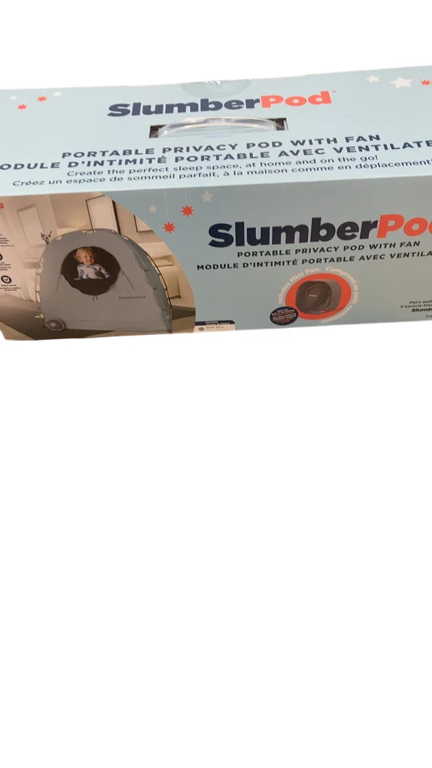 SlumberPod 3.0 Sleep Canopy with Fan, Slate Blue - Image 5