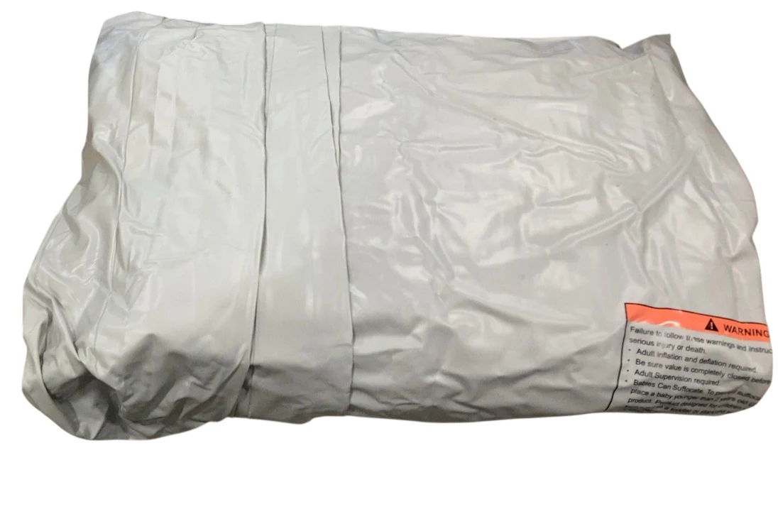 SlumberPod SlumberTot Inflatable Toddler Bed, Gray/Teal - Image 4