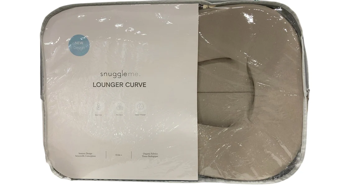 Snuggle Me Organic Lounger Curve, Birch - Image 2