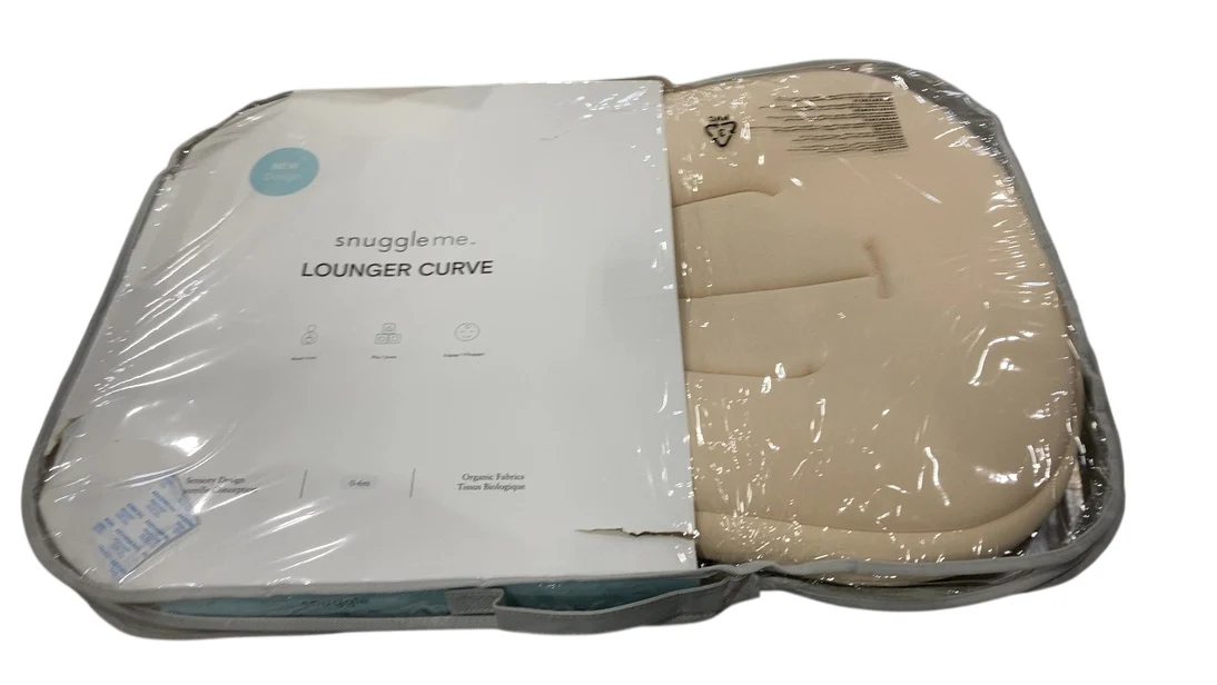 Snuggle Me Organic Lounger Curve, Natural - Image 3